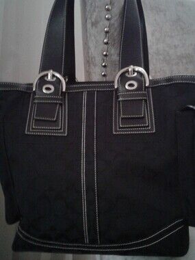 Y2K Coach Soho Signature Tote